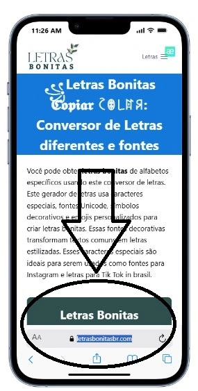 ꧁Letras Bonitas 𝕮𝖔𝖕𝖎𝖆𝖗 ꉓꂦ꒒ꍏꋪ: Conversor de Letras diferentes e fontes 2 Como fazer Letras Bonitas